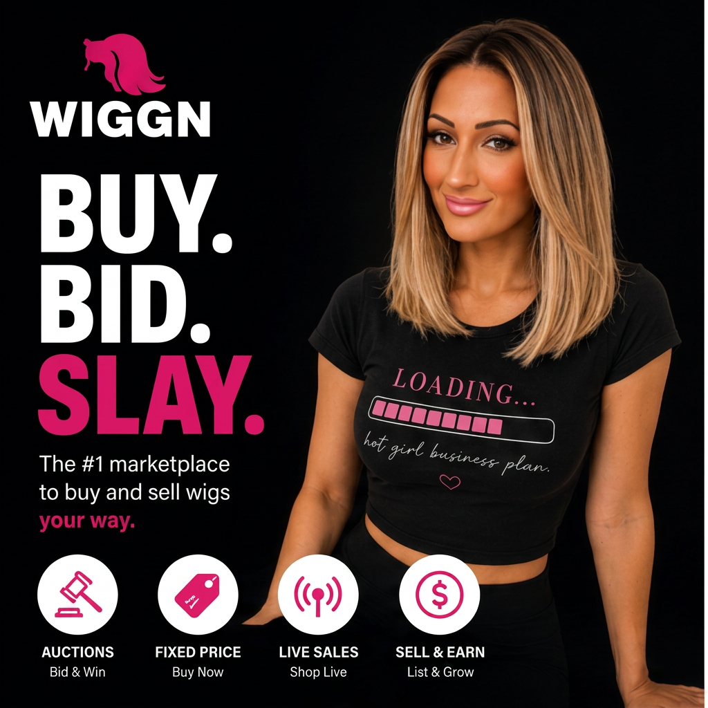 Buy. Bid. Slay. — the #1 marketplace to buy and sell wigs your way.